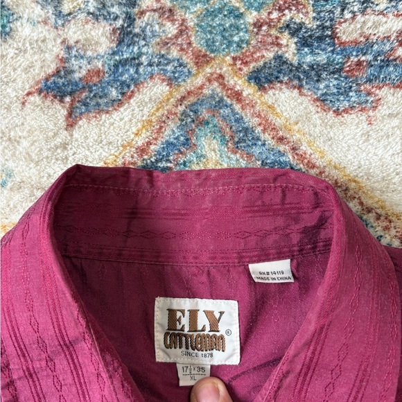 Vintage Ely Cattleman Striped Pearl Snap Western Shirt Size XL - Picture 3 of 4